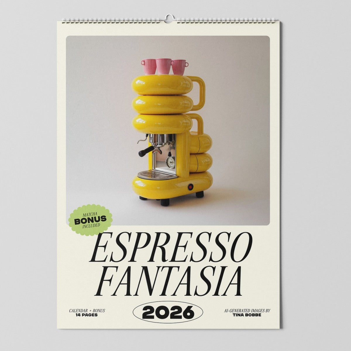 Espresso Fantasia Fotokalender 2026