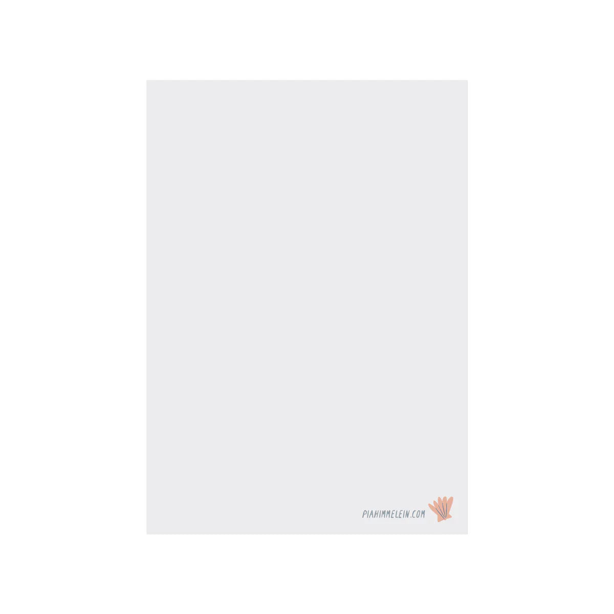 Postkarte Hurra, du bist da