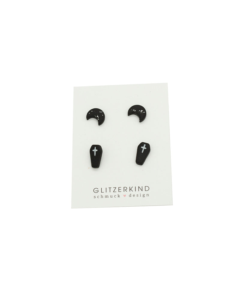 Ohrstecker 2er Mond&Sarg
