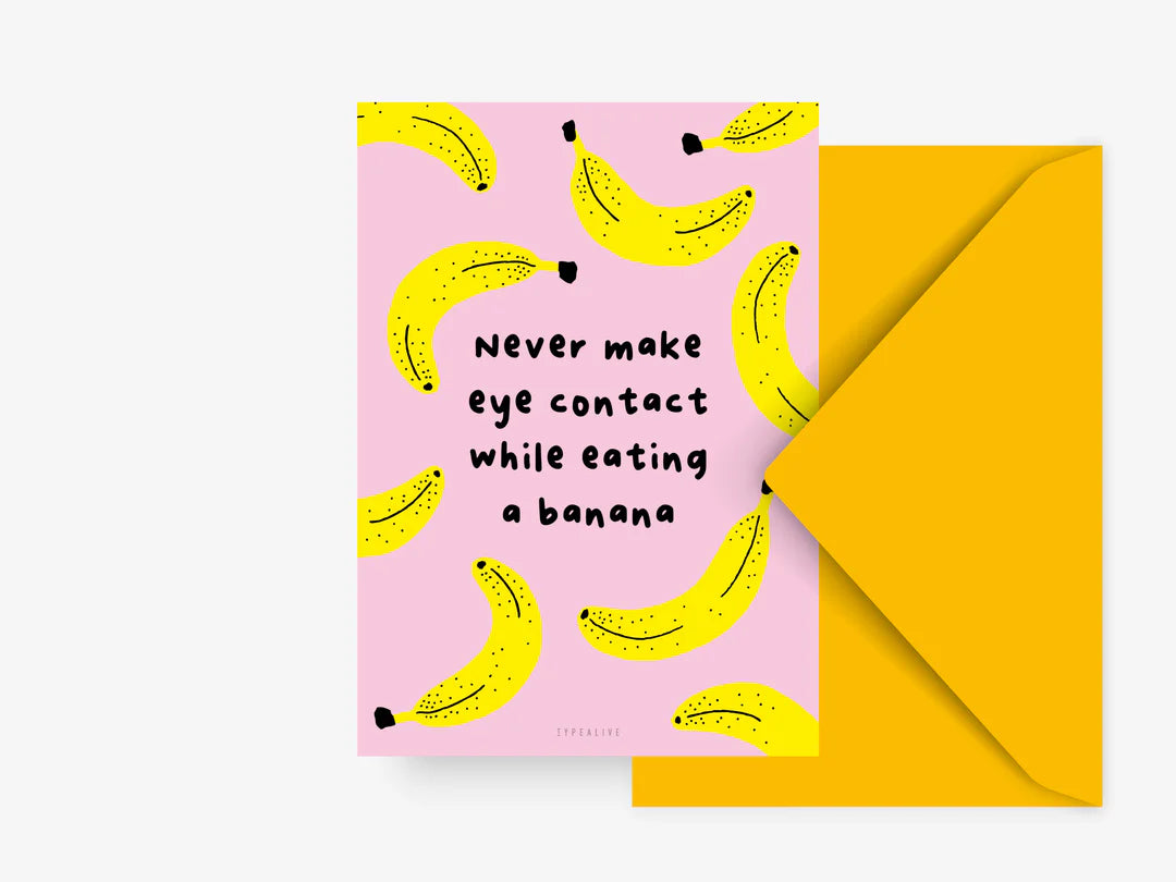 Postkarte Eye Contact