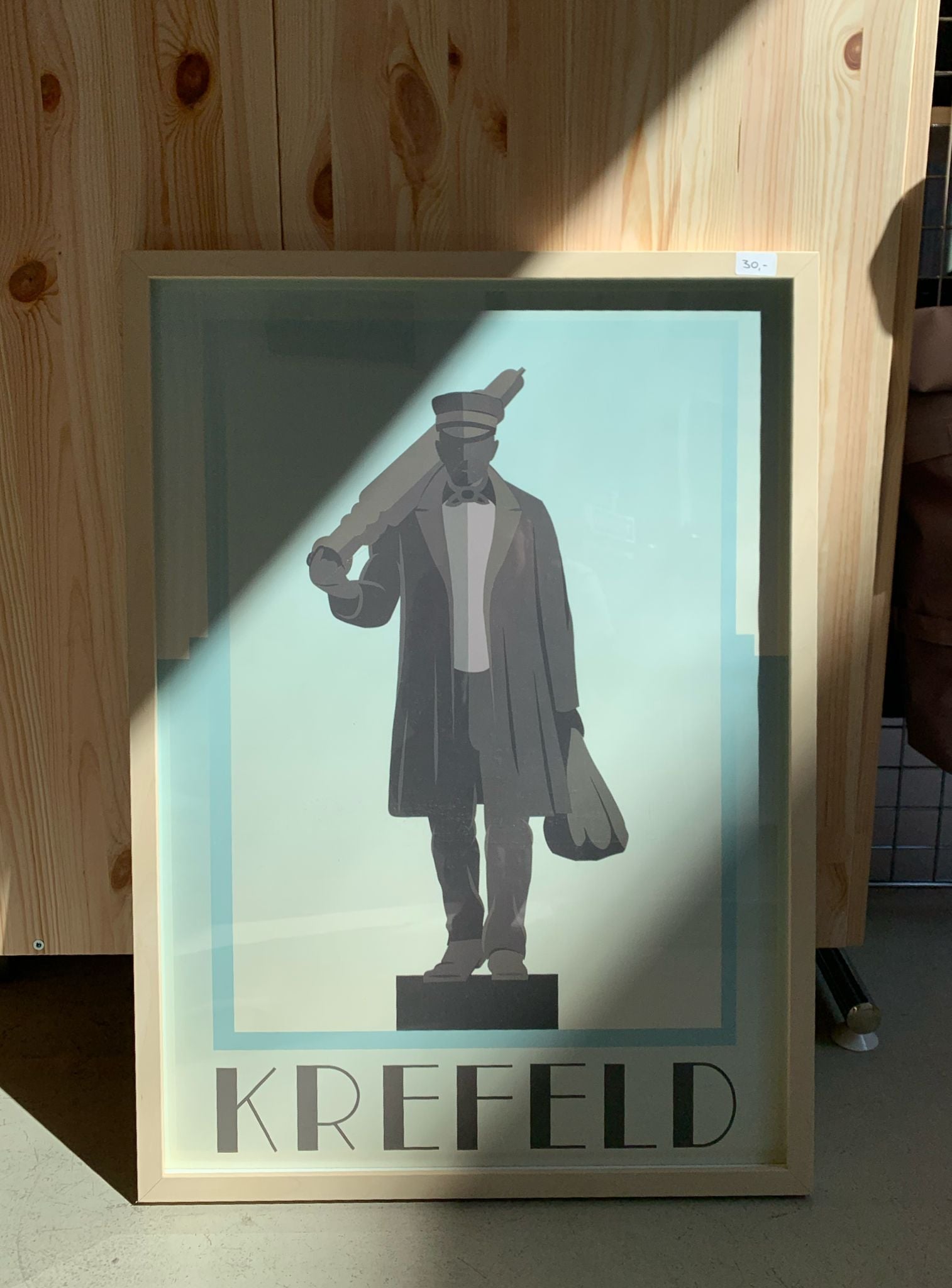 Ponzelar Poster blau 70x50