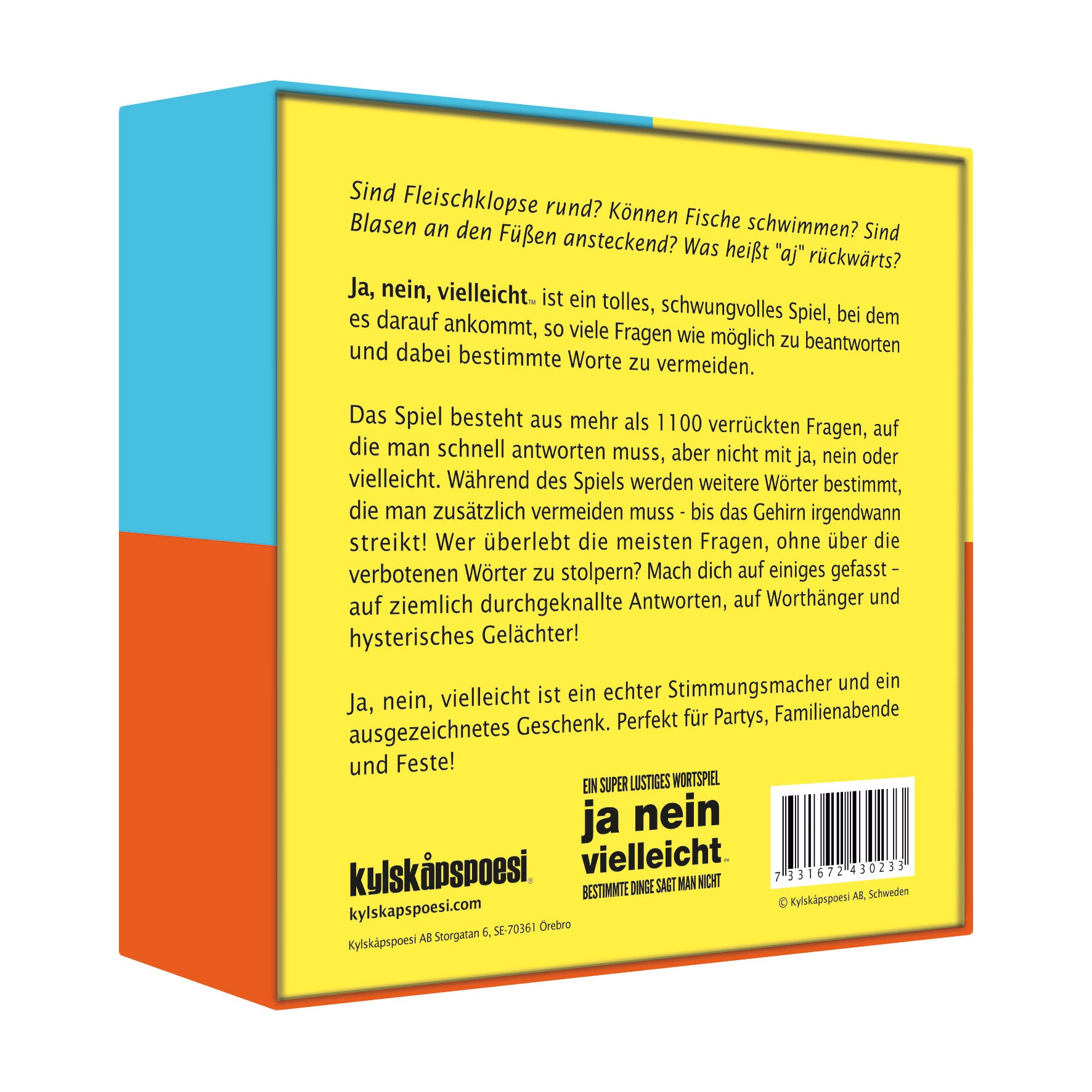 Spiel Ja Nein Vielleicht