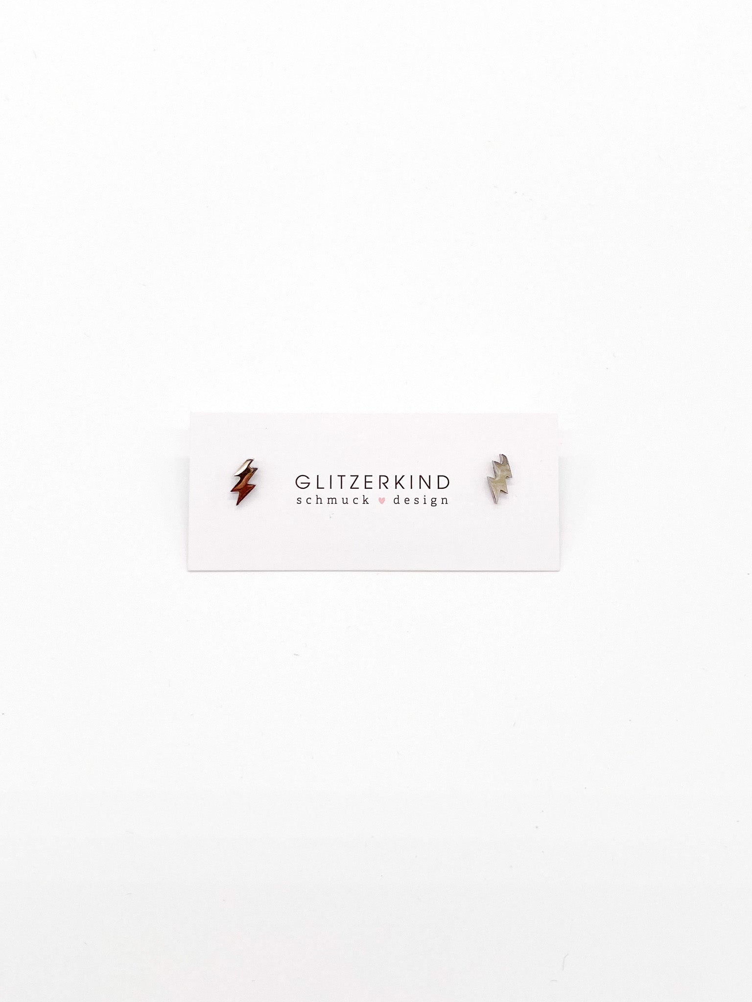 Ohrstecker Blitz silber