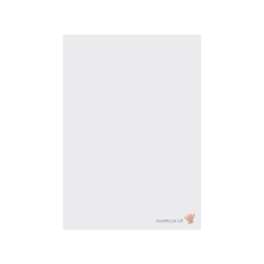 Postkarte Love you to the beach and back