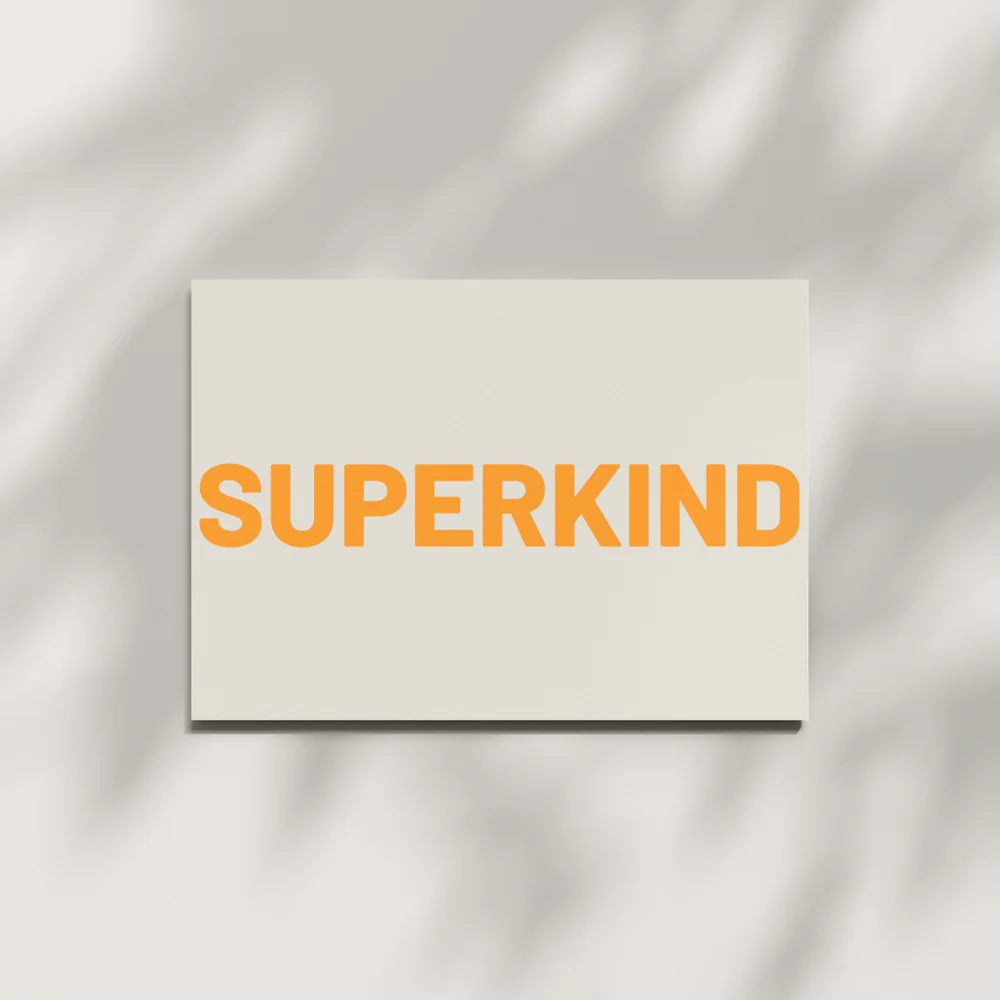 Postkarte SUPERKIND