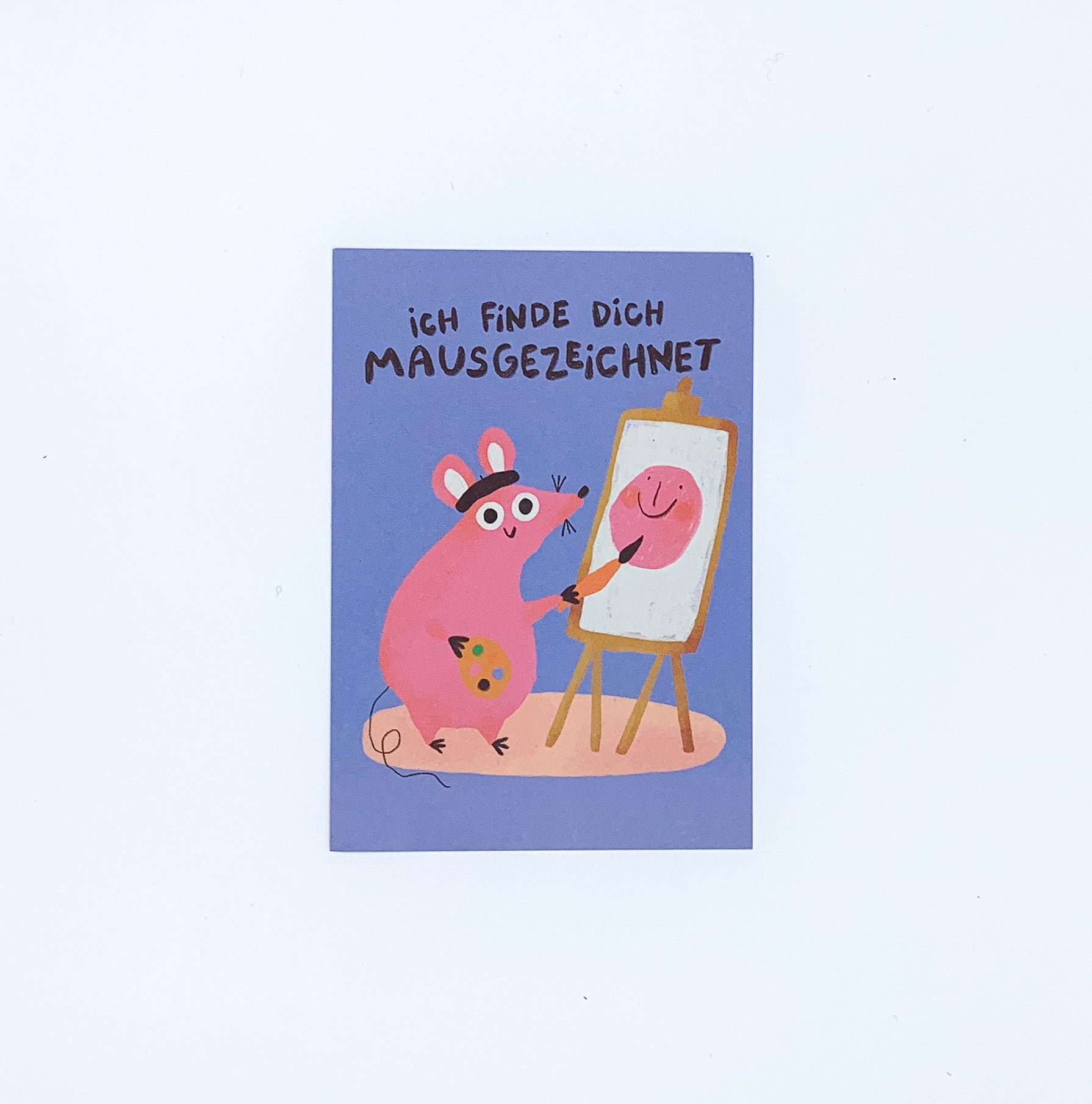 Postkarte Mausgezeichnet