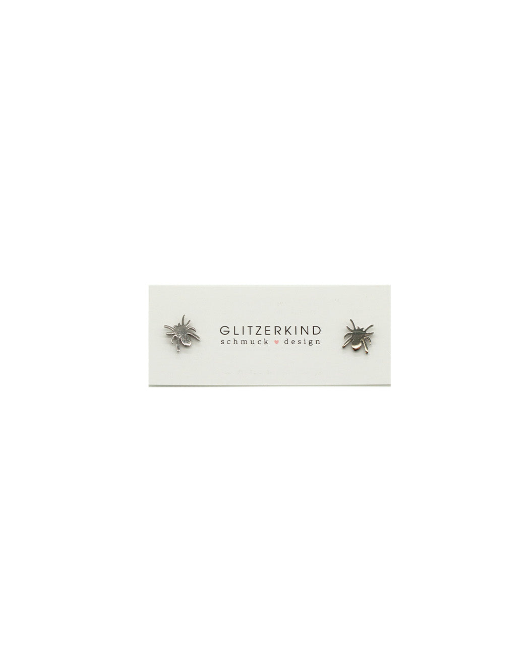 Ohrstecker Spinne (silber)