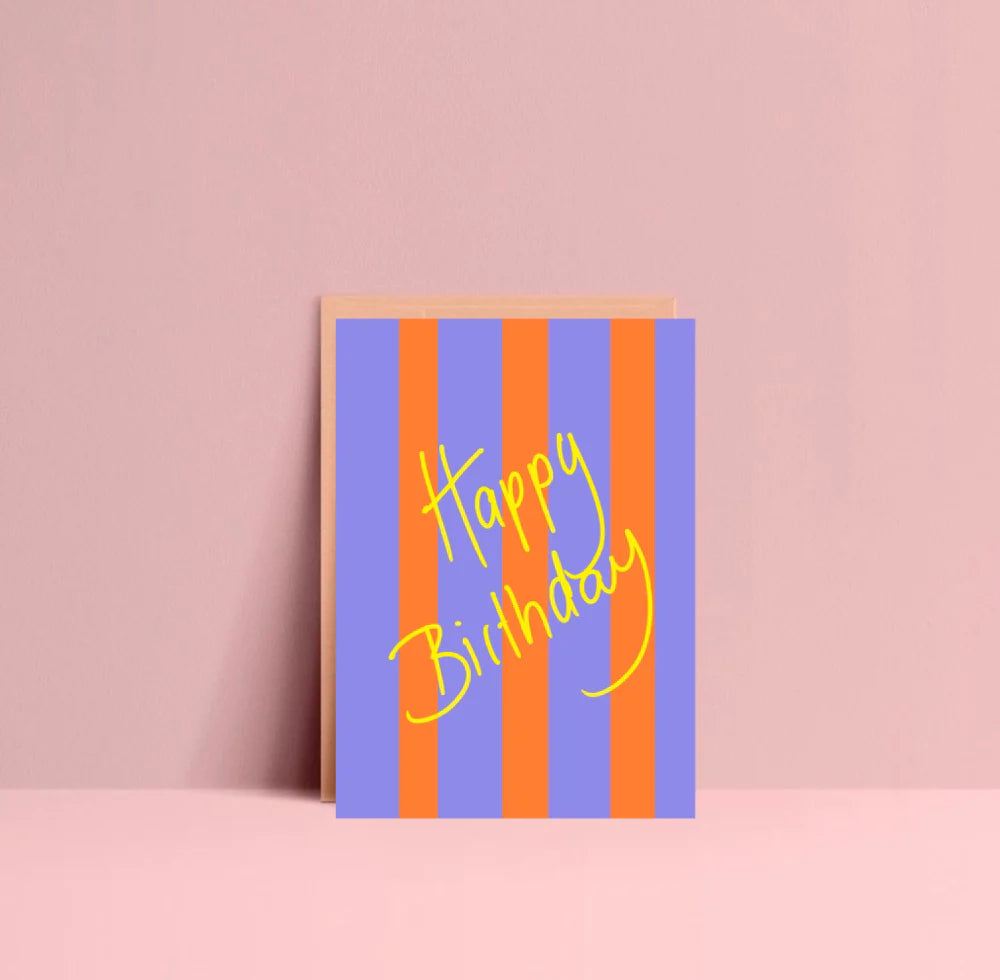 Postkarte Happy Birthday