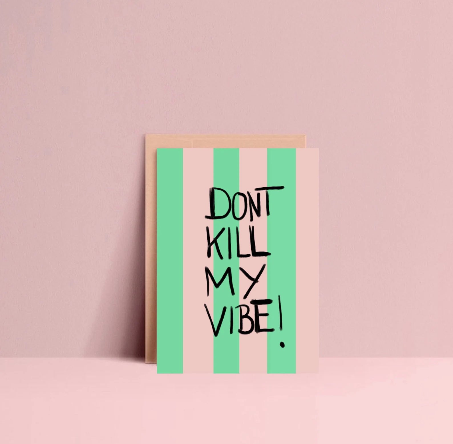 Postkarte Don't kill my vibe