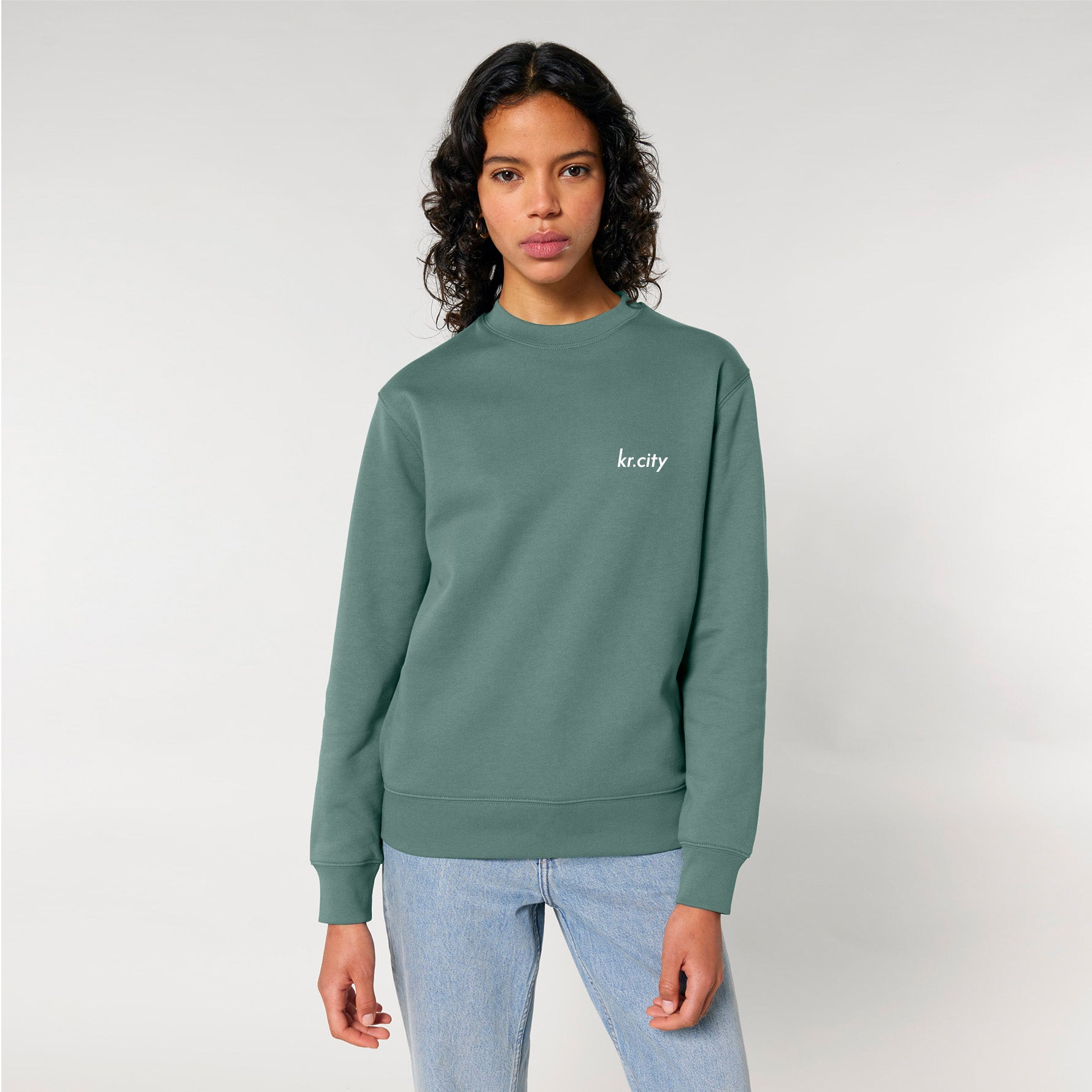 Crewneck kr.city - grün