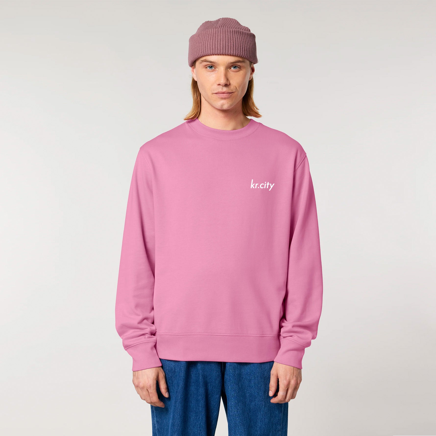 Crewneck kr.city - rosa