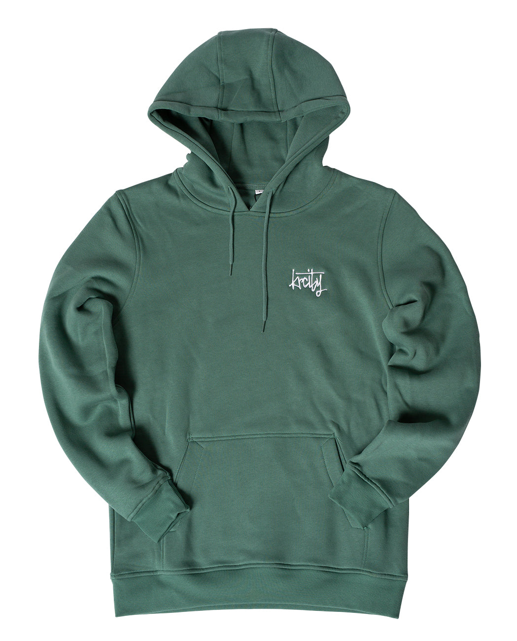 Stick Logo Hoodie - Grün