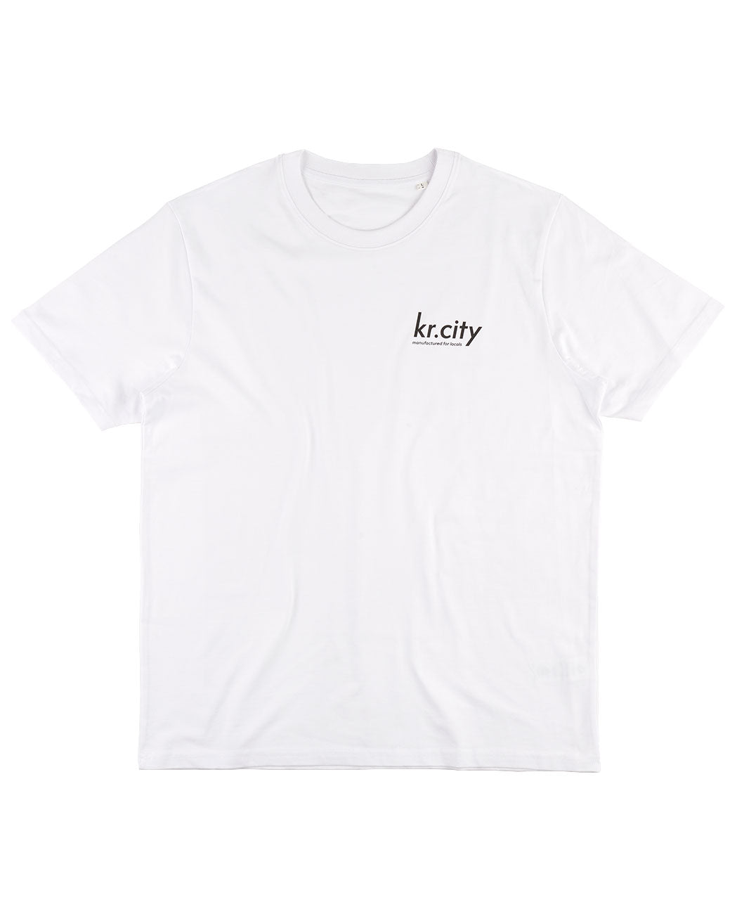 kr.city Logo T-Shirt - Weiß