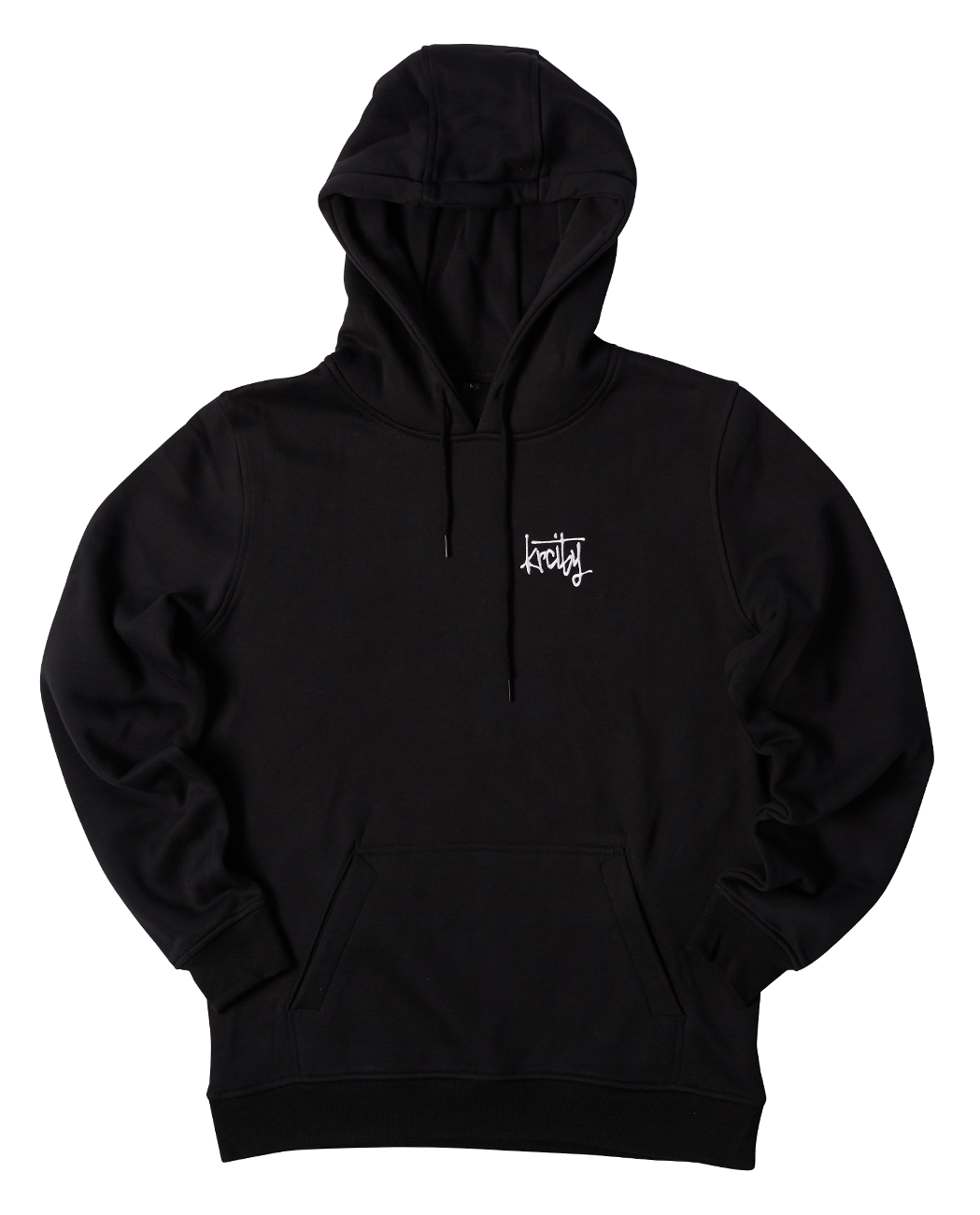 Stick Logo Hoodie - Schwarz
