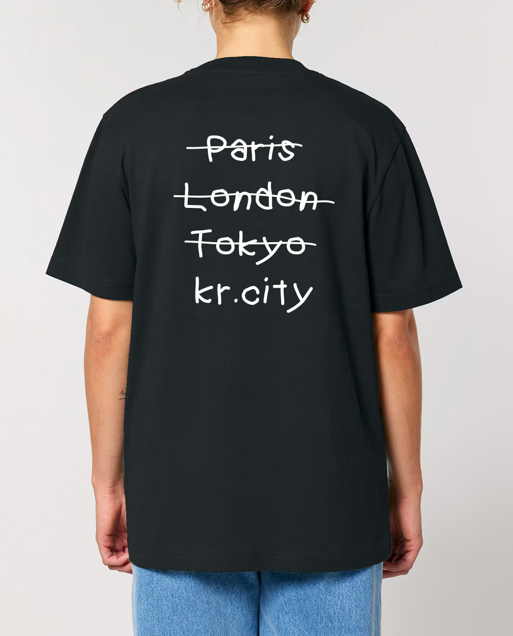 Städte - T-Shirt - schwarz/weiß