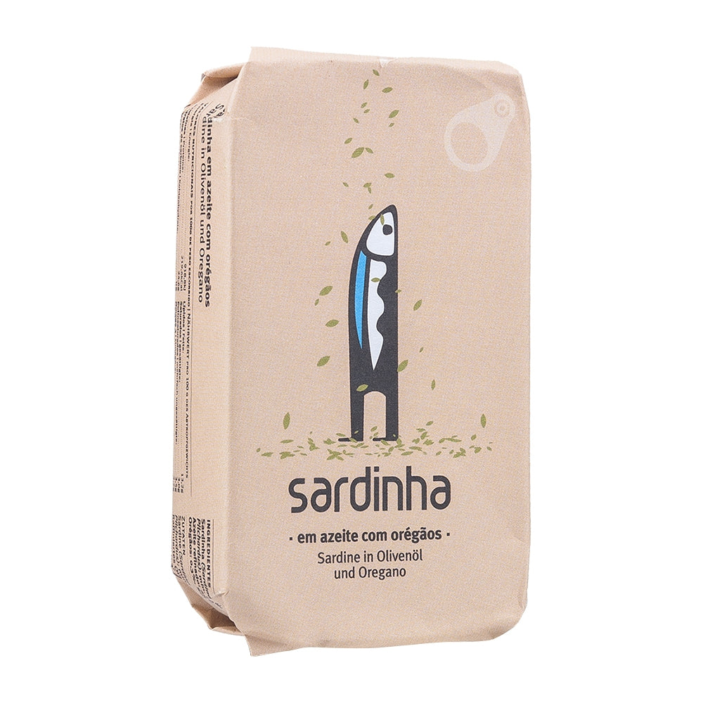 Sardinen mit Oregano in Olivenöl