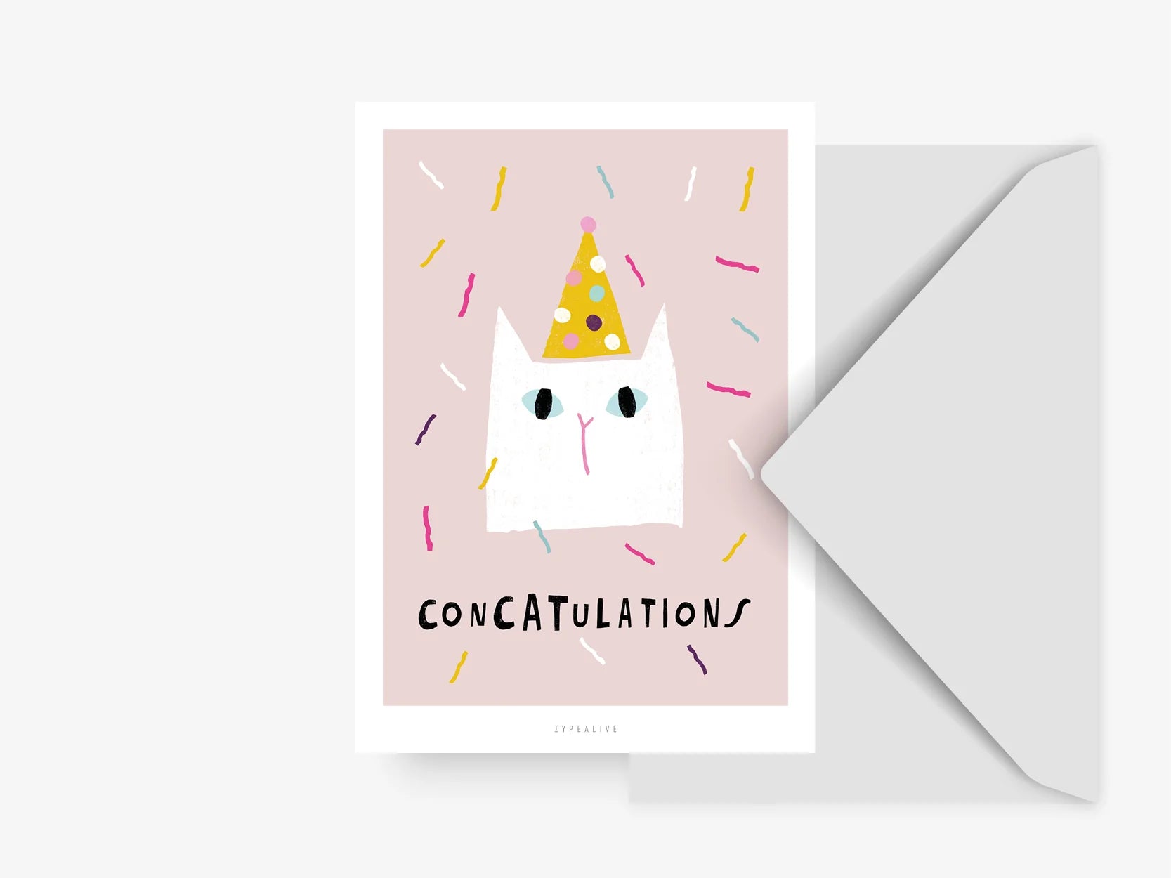 Postkarte ConCATulations