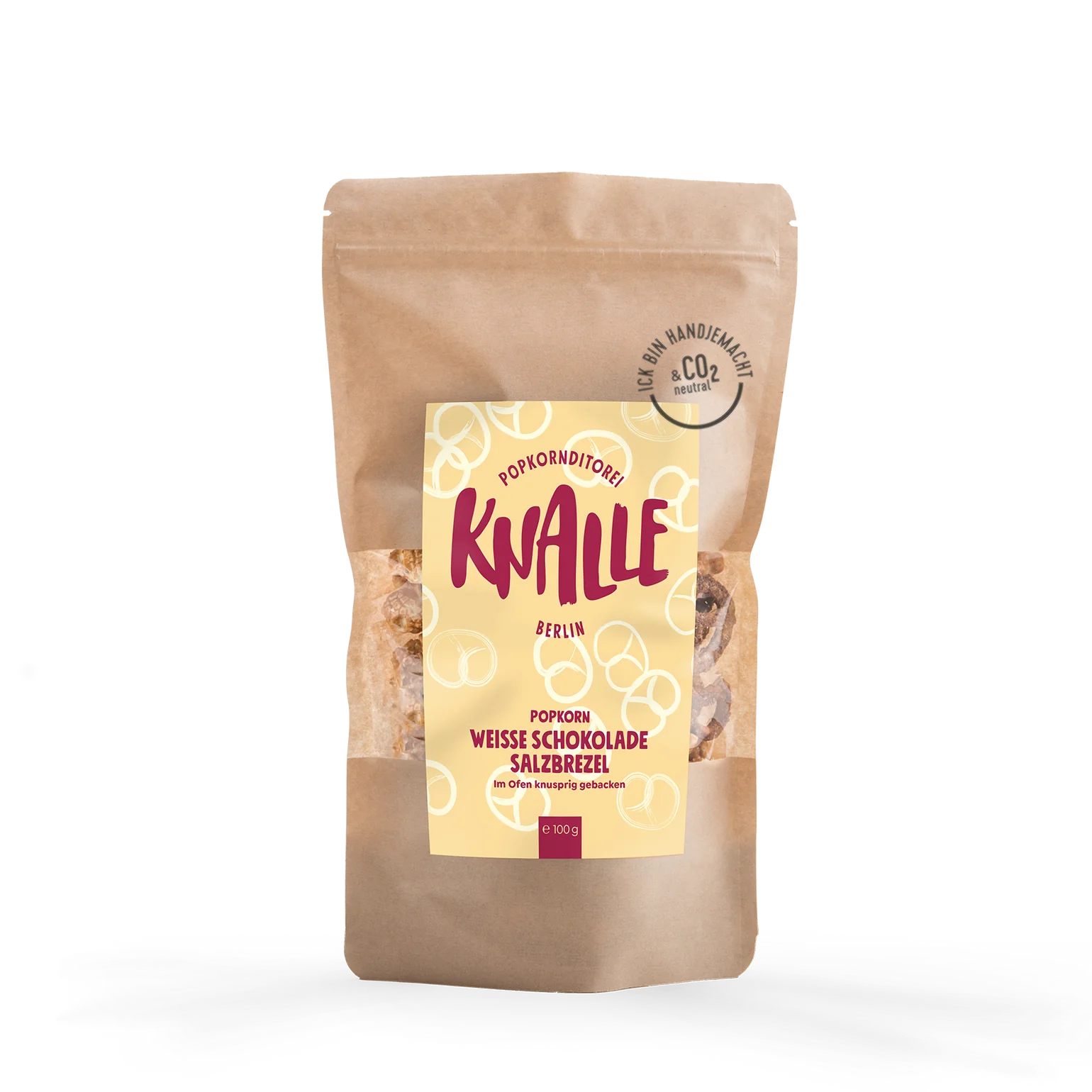 Popcorn weiße Schokolade & Salzbrezel