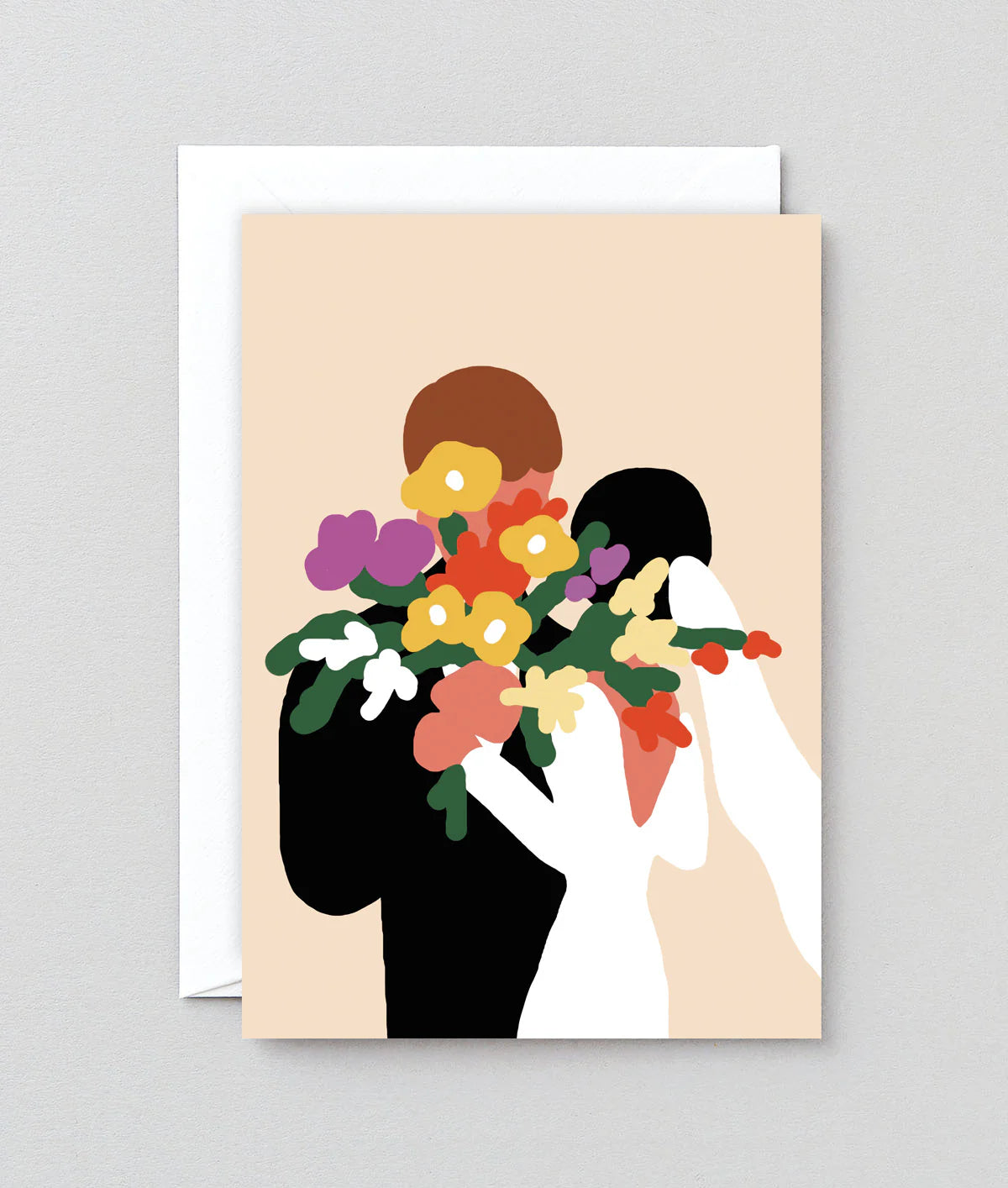 Grußkarte Wedding Day Flowers
