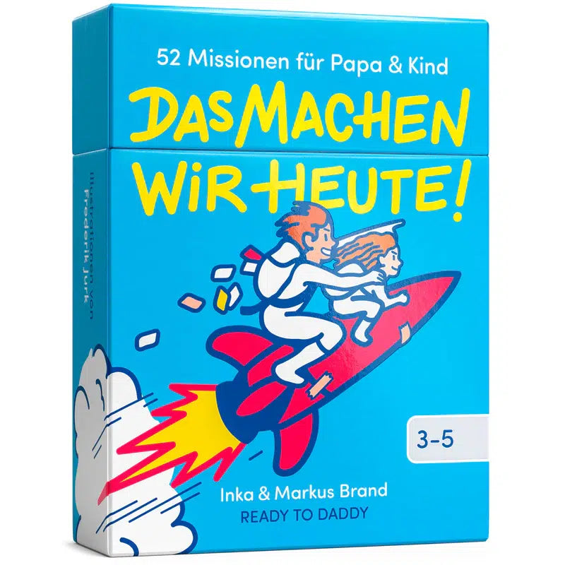 DAS MACHEN WIR HEUTE! - Das Spiel mit 52 Missionen für Papa & Kind