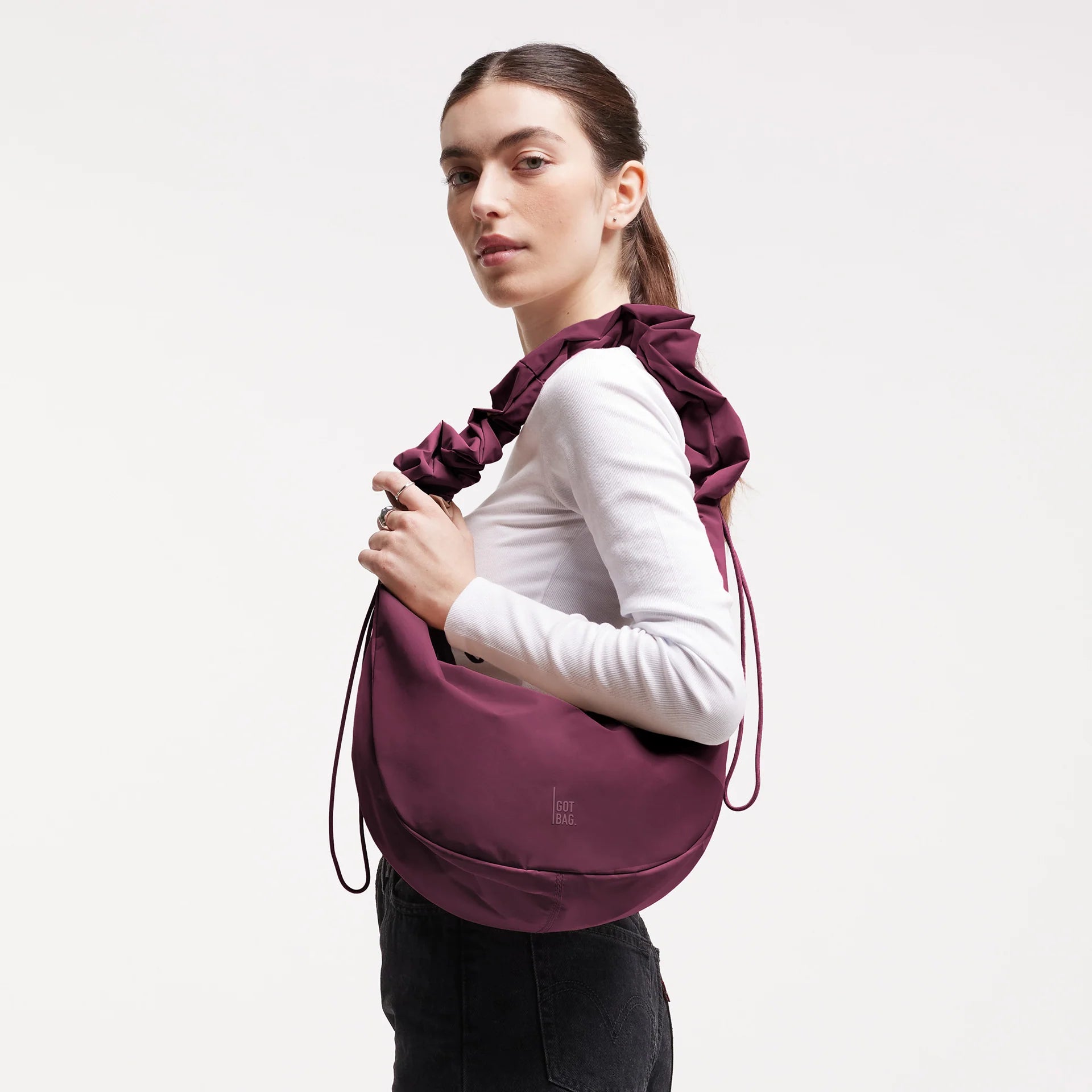 Moon Bag Ruffle - Kraken