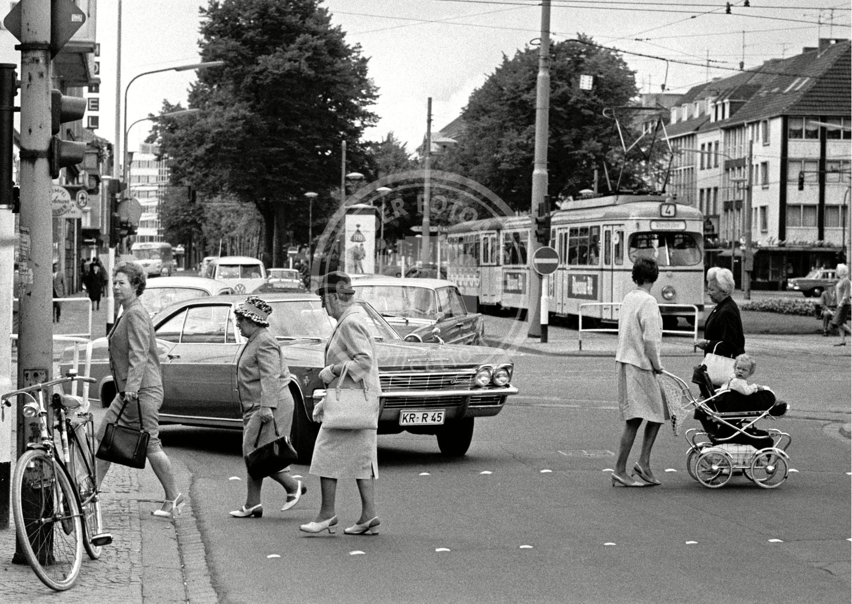 Fotoprint Fußgänger 30 x 40