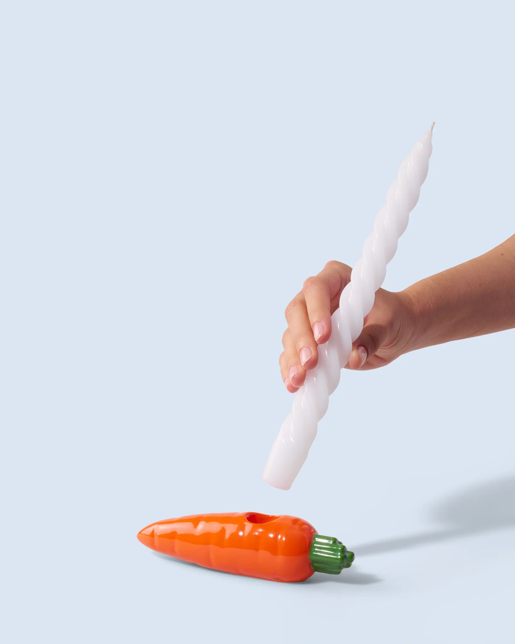 Kerzenhalter Karotte