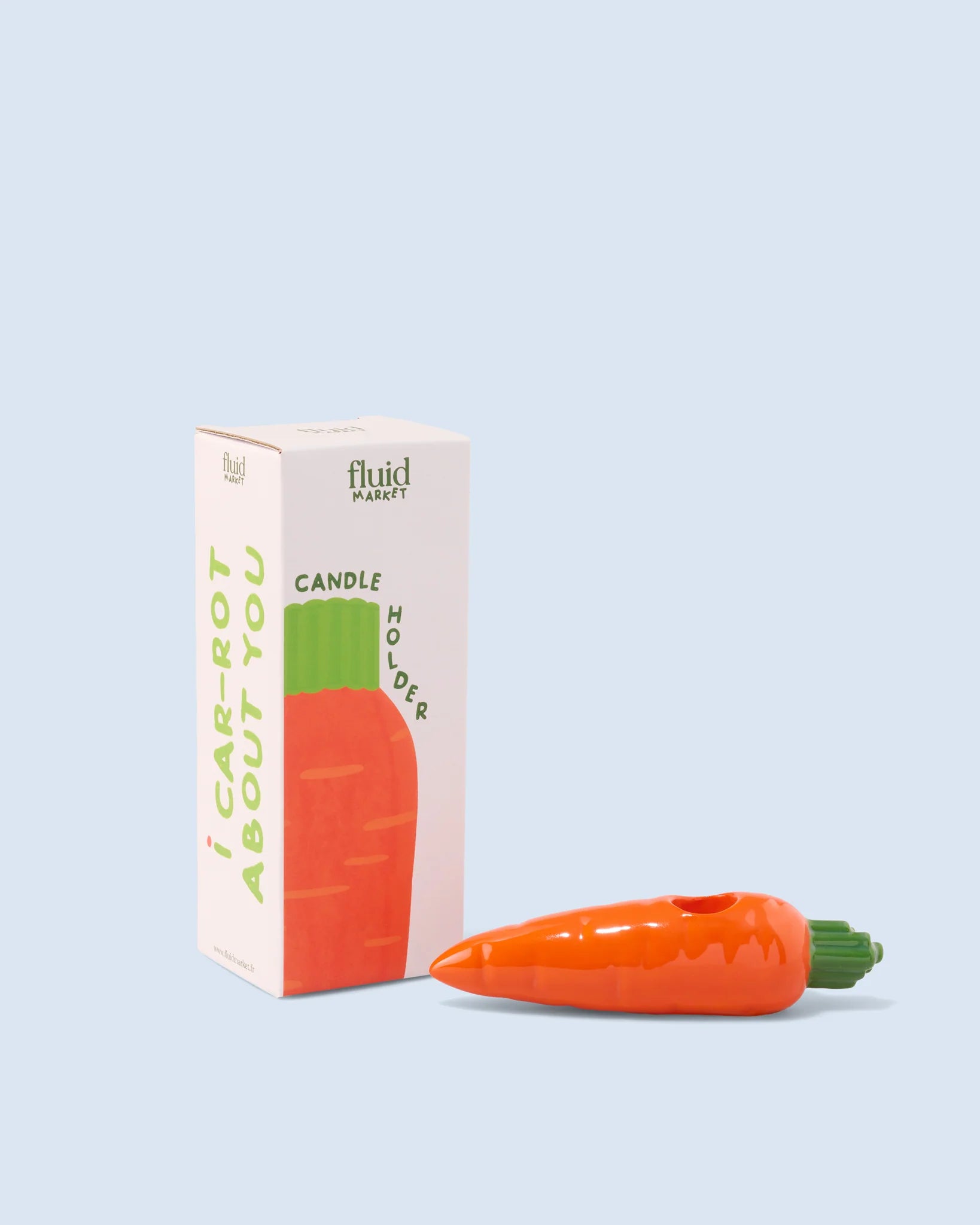 Kerzenhalter Karotte