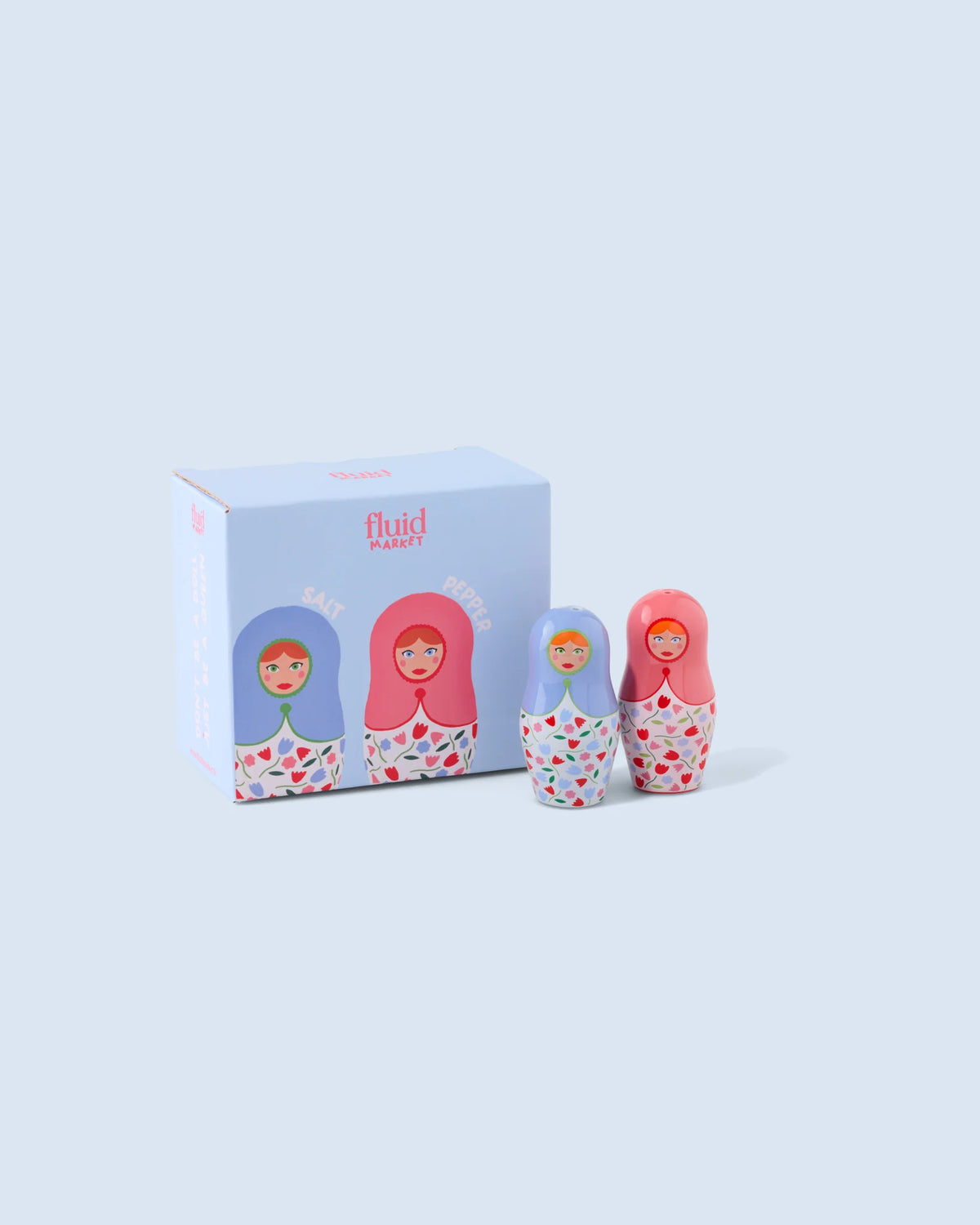 Salz- und Pfefferstreuer Flower Dolls