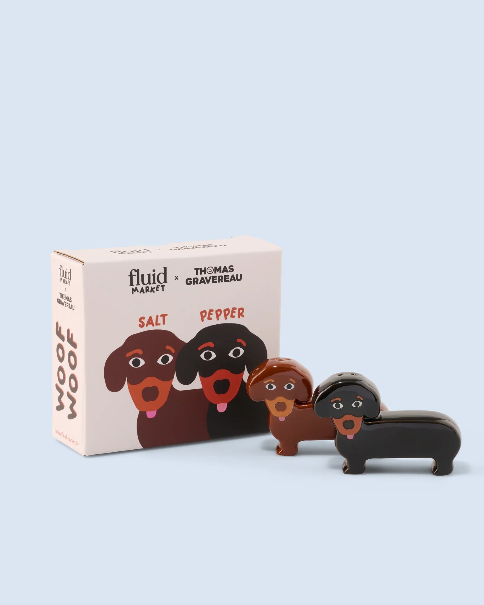 Salz- und Pfefferstreuer Dackel