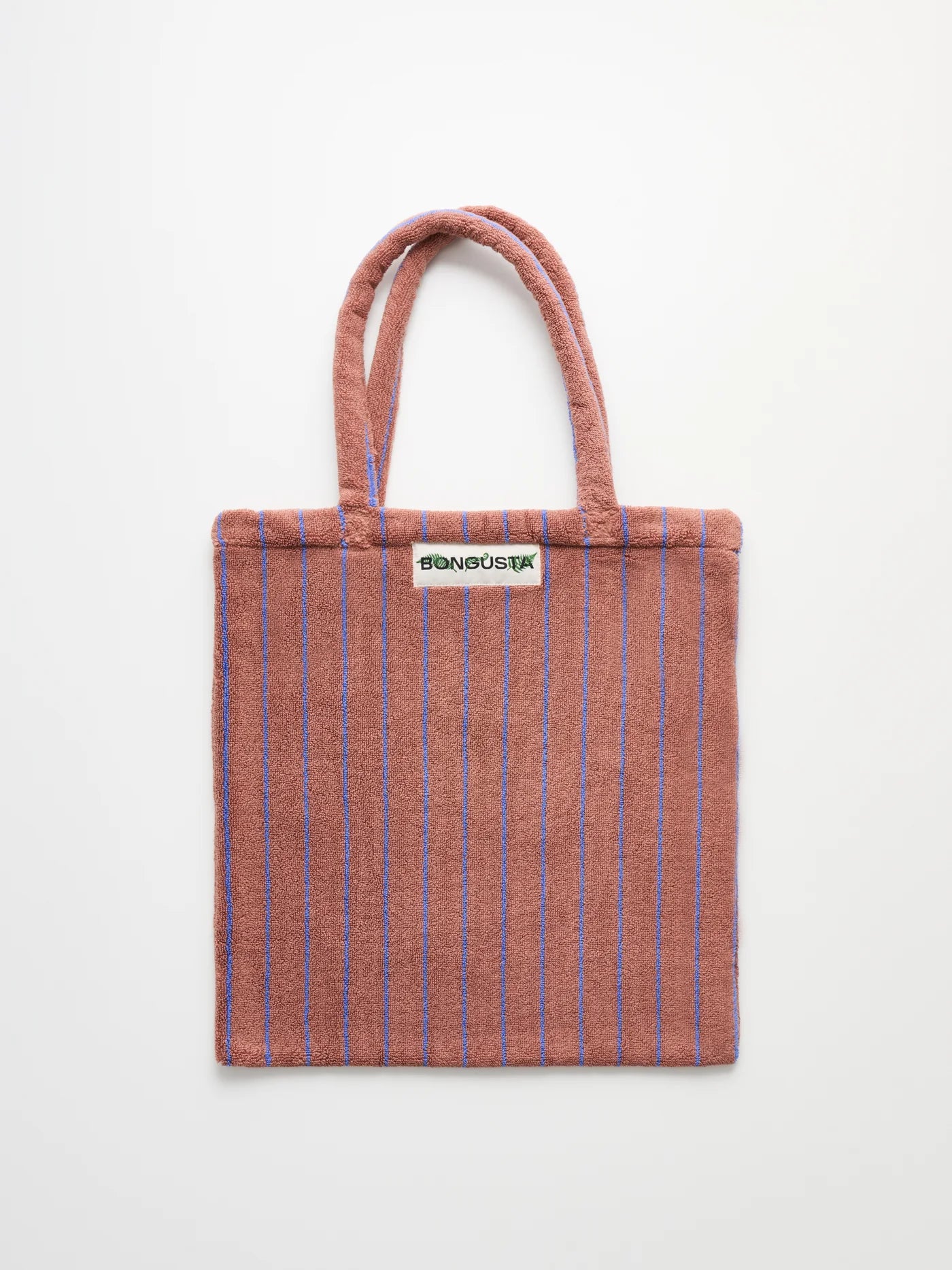 Frottee-Totebag CAMEL & ULTRAMARINE
