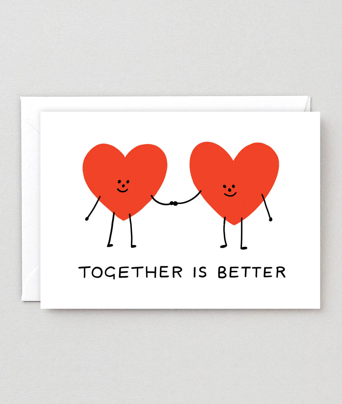 Grußkarte Together is better