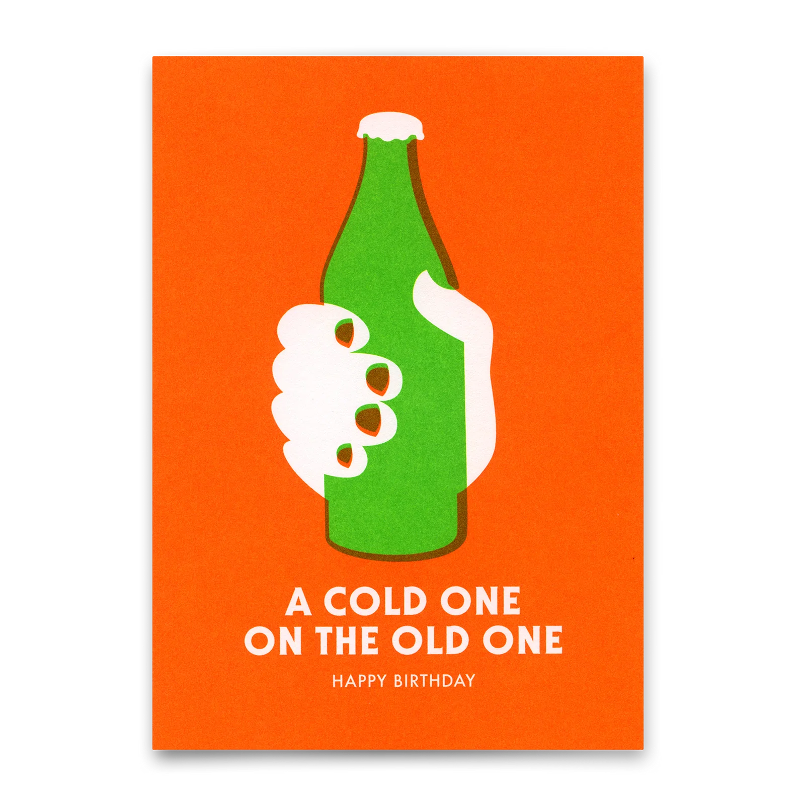 Postkarte "A Cold One"