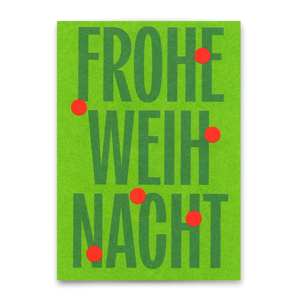 Postkarte "Frohe Weihnacht"