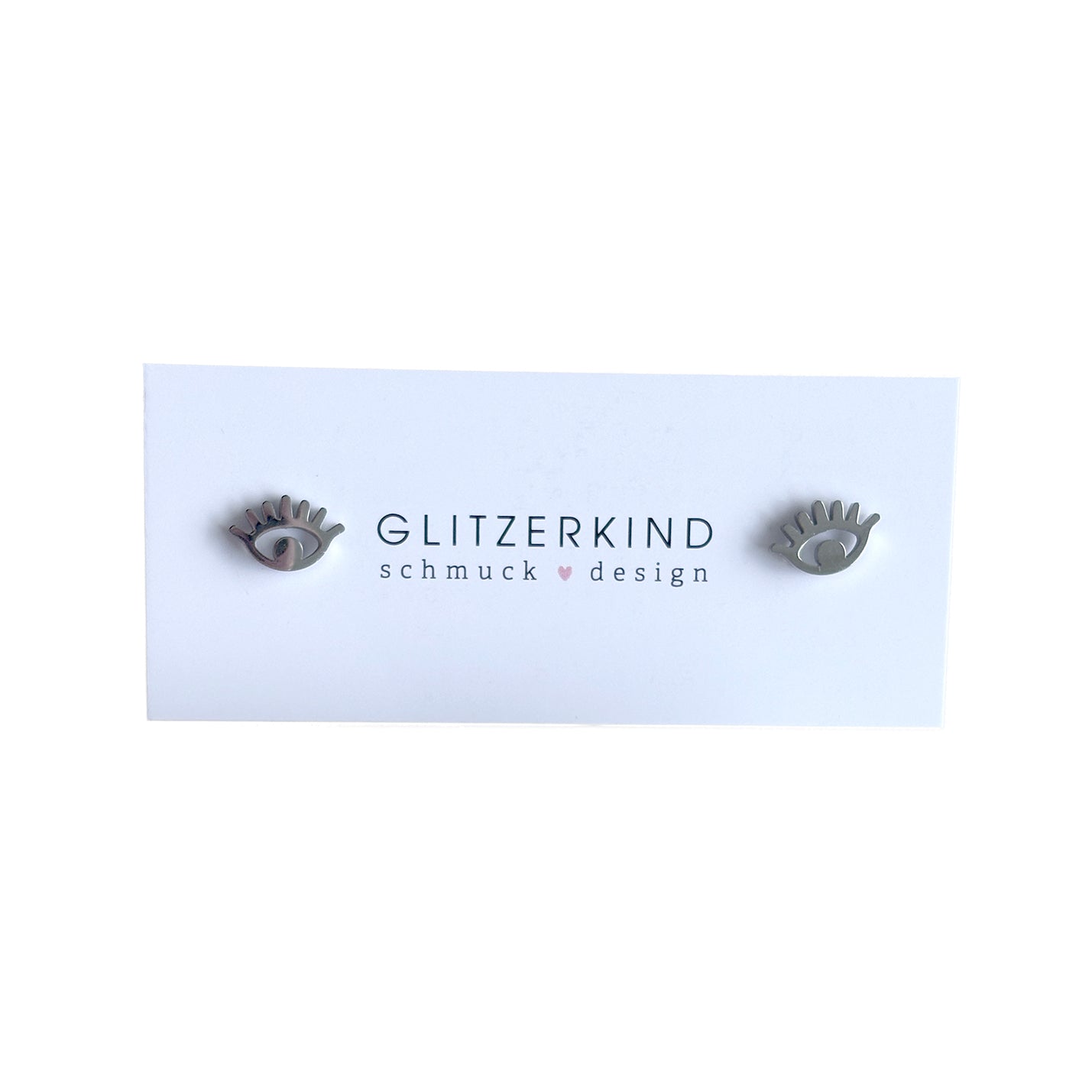 Ohrstecker Auge - silber