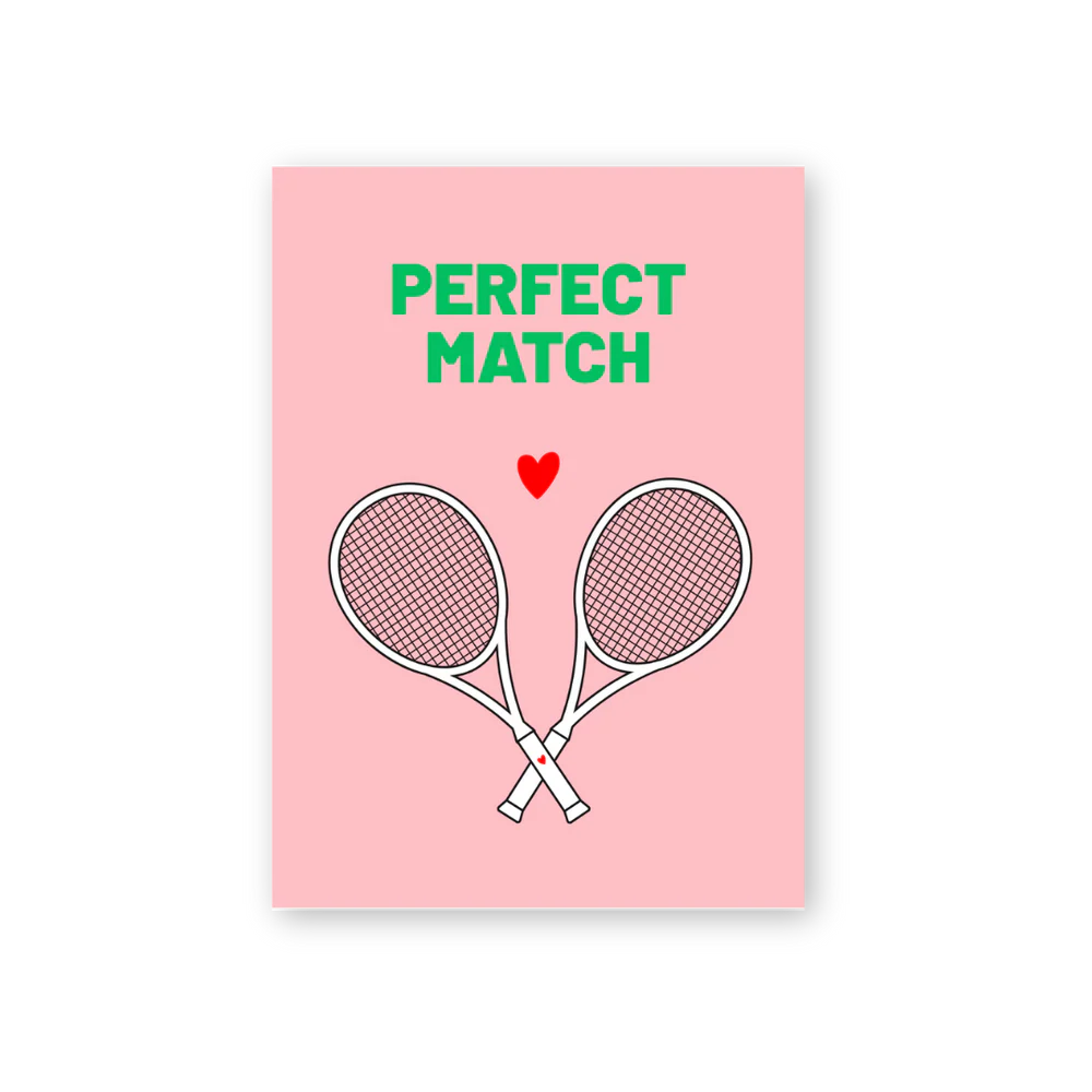 Postkarte PERFECT MATCH