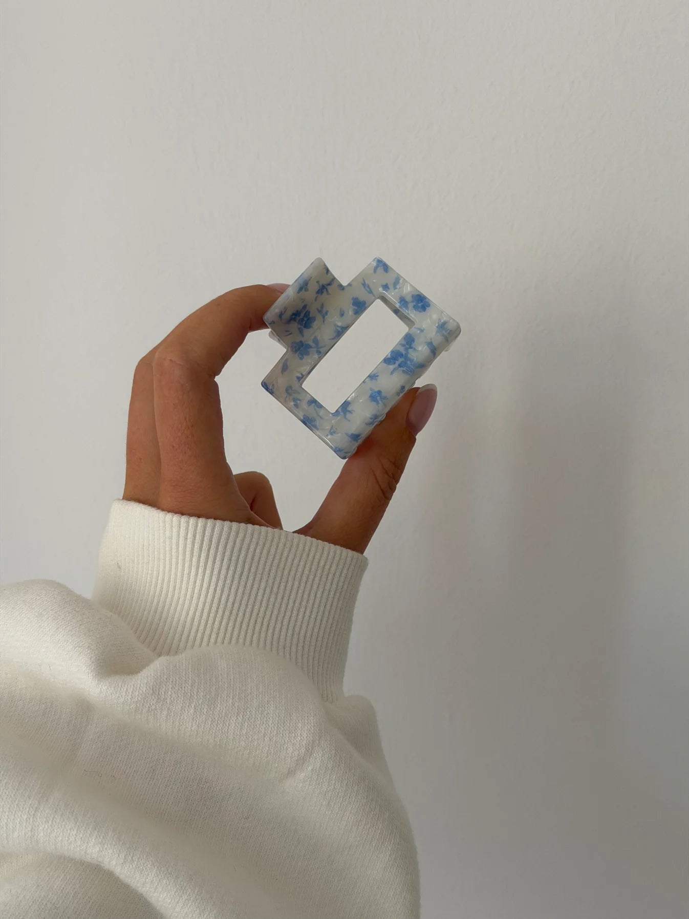 JOSEFIN CLIP - blaue Blümchen