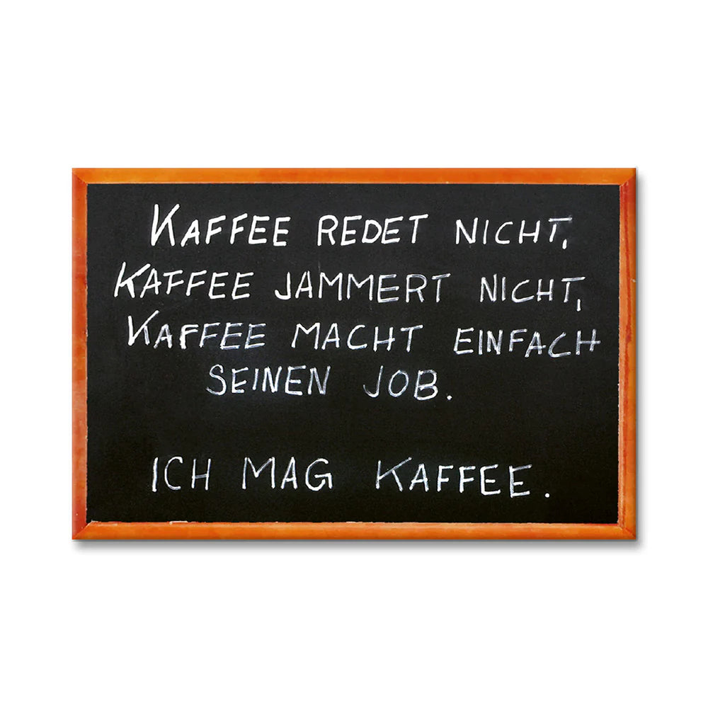 Magnet "Kaffee jammert nicht" von Notes of Berlin