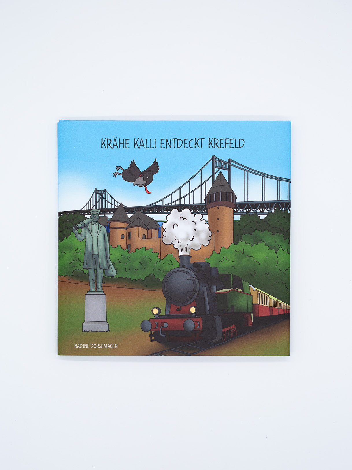 Krähe Kalli entdeckt Krefeld