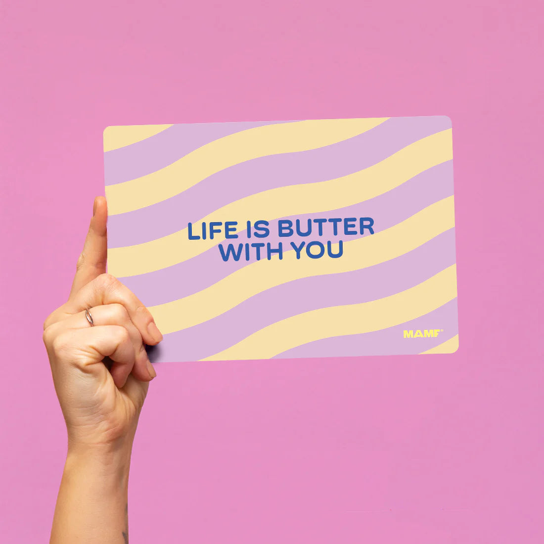 Frühstücksbrett LIFE IS BUTTER WITH YOU