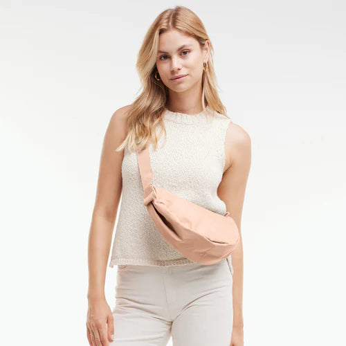 Moon Bag klein  - monochrome pearl