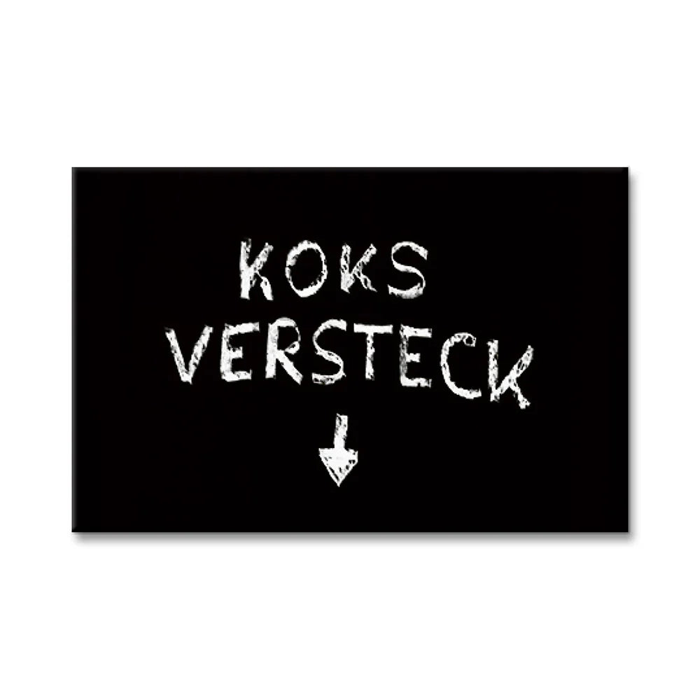 Magnet "Koksversteck" von Notes of Berlin