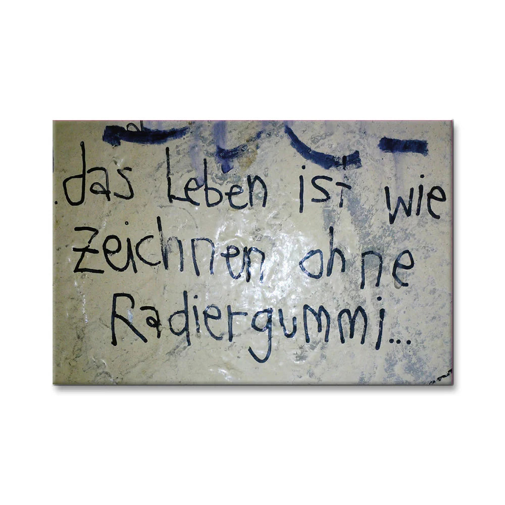 Magnet "Radiergummi" von Notes of Berlin