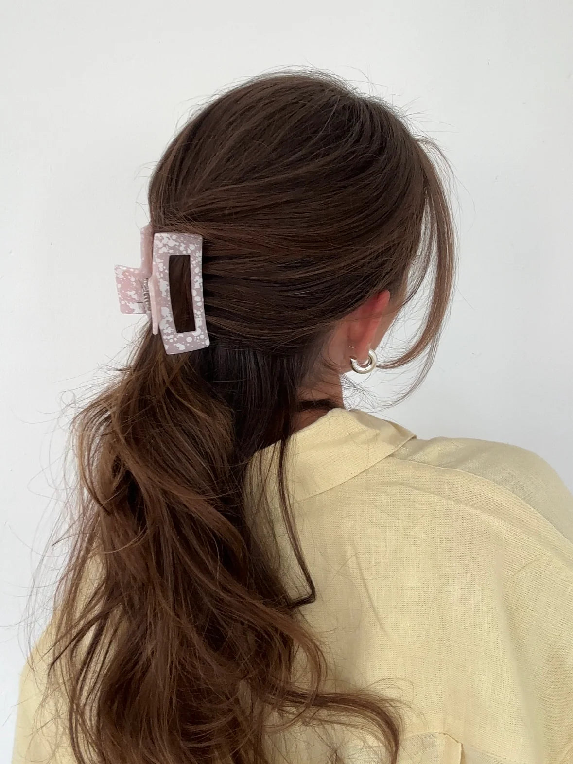 MAJA CLIP - pink splash