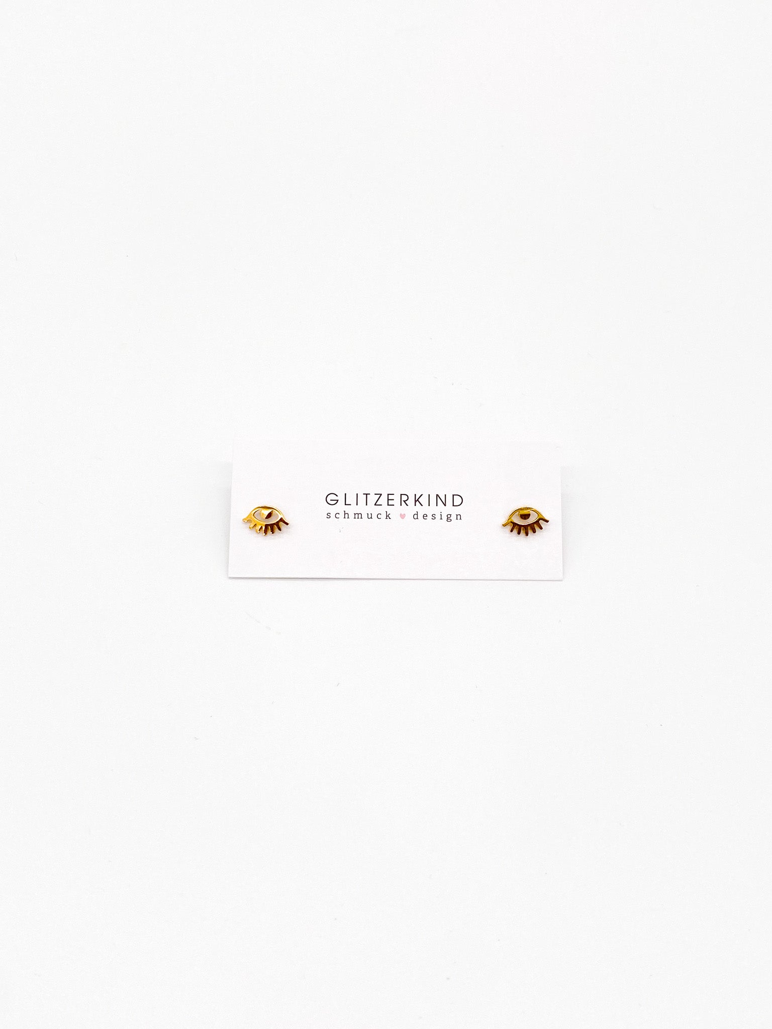 Ohrstecker Auge gold