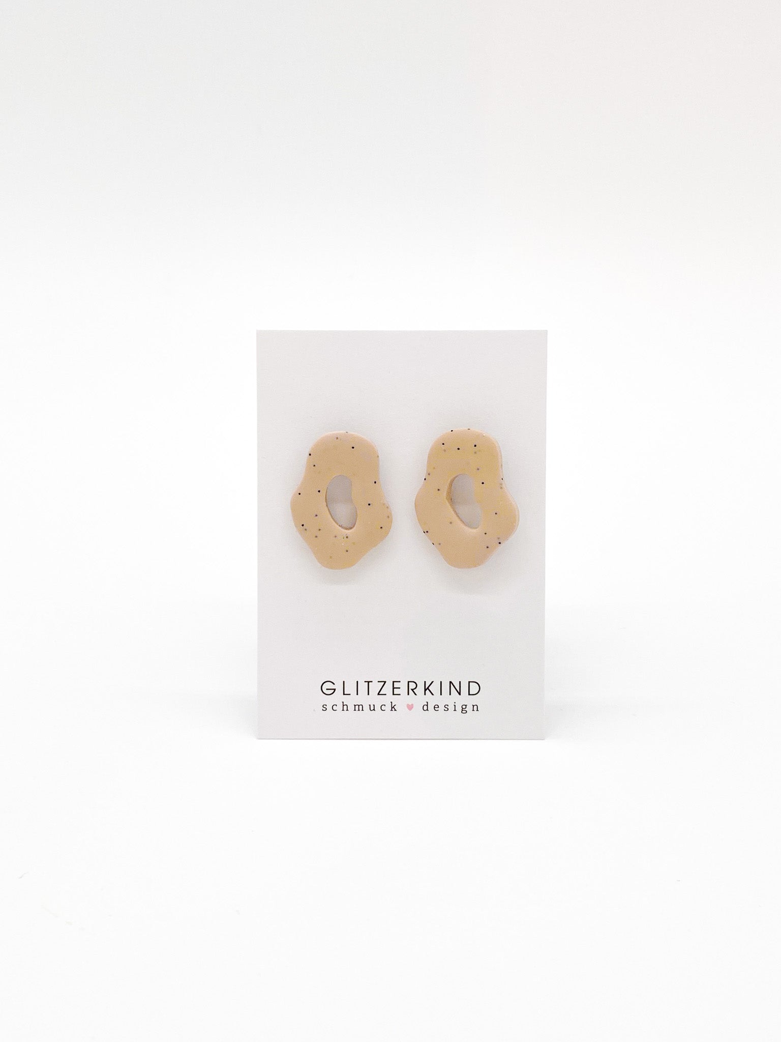 Ohrstecker LUCY beige