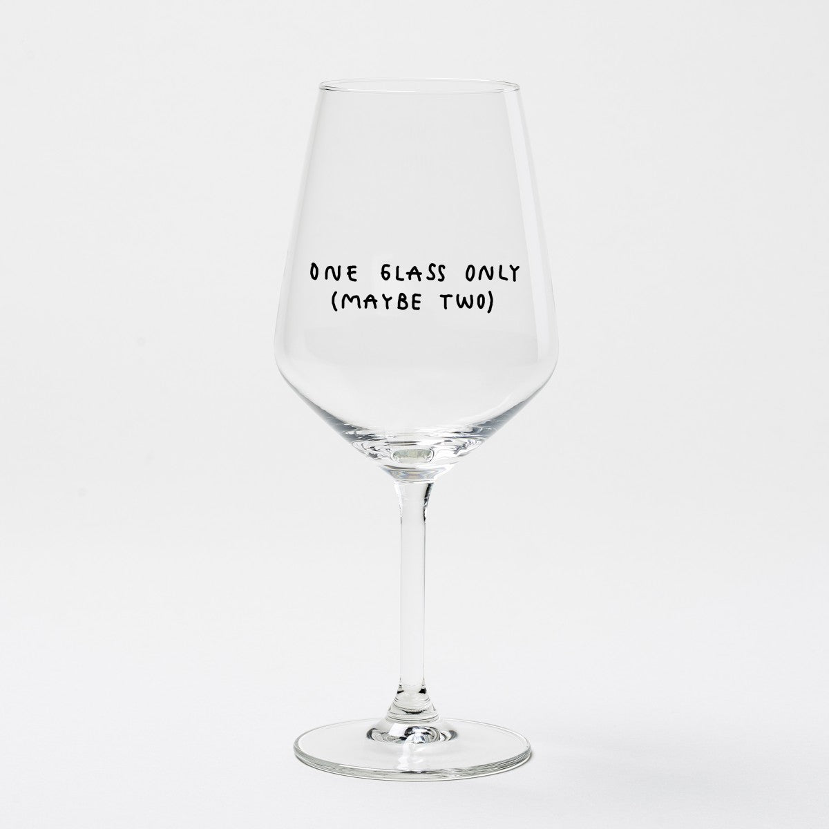 Weinglas One Glass Only
