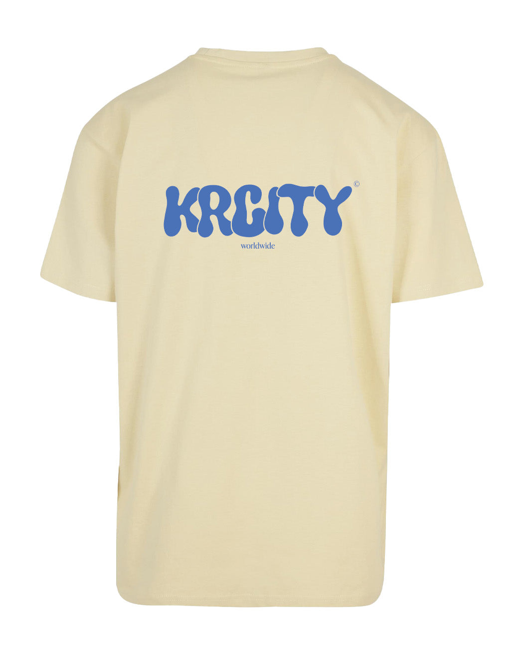 Oversize Bubble T-Shirt - Butter Yellow