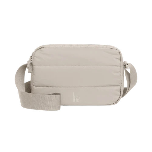 Puffer Crossbody Bag  -scallop