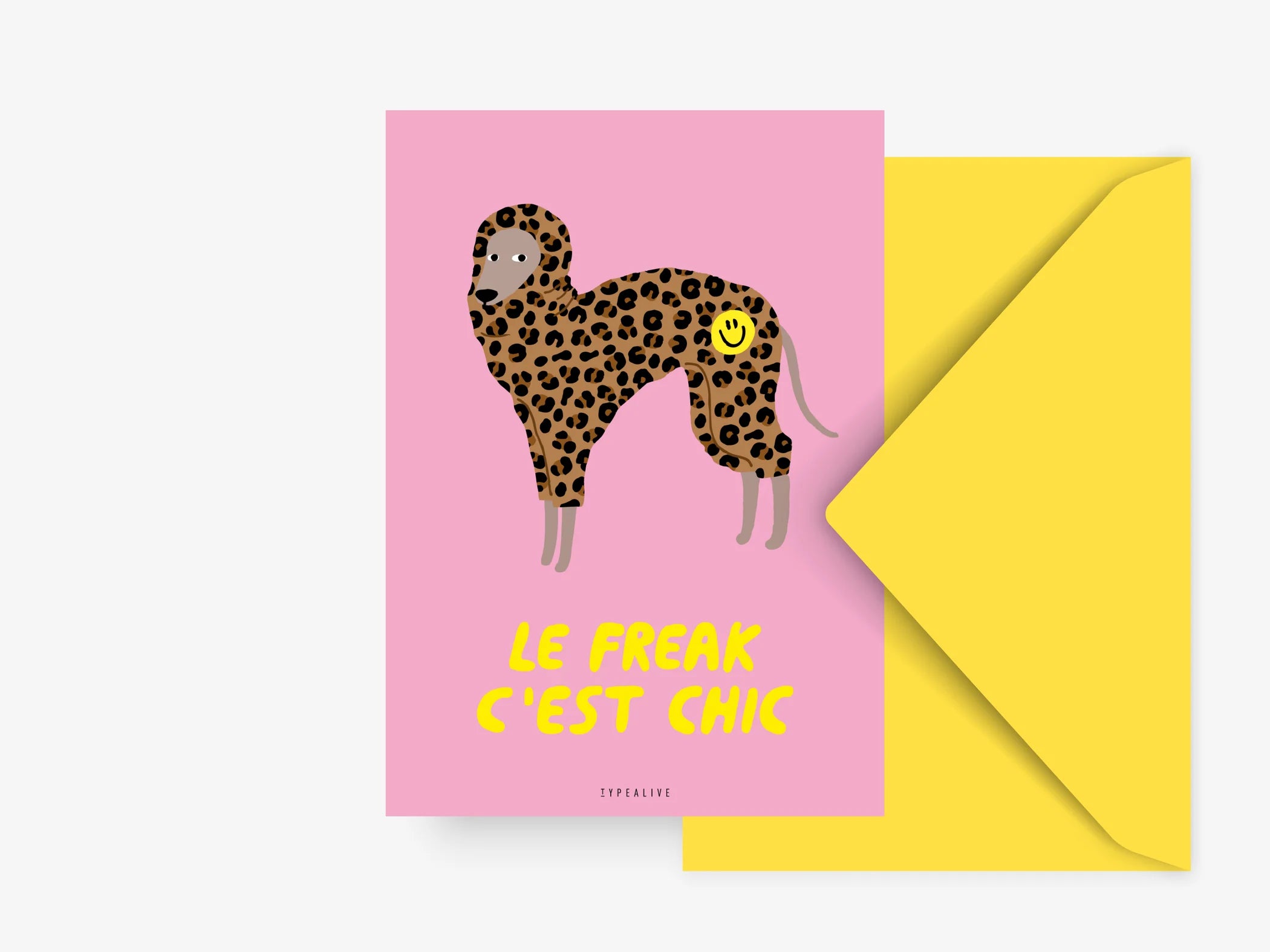 Postkarte Le Freak